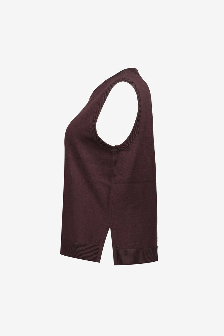 Geisha basic top bruin