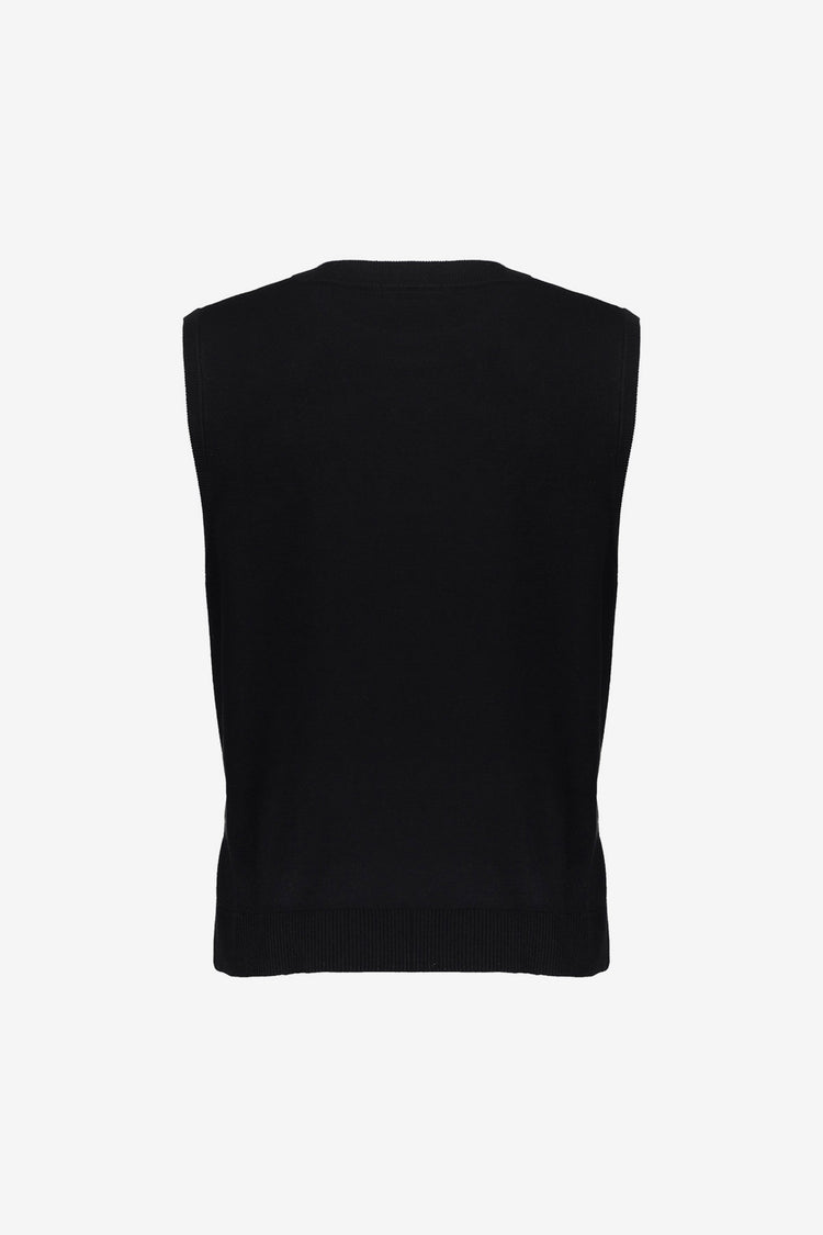 Geisha basic top zwart