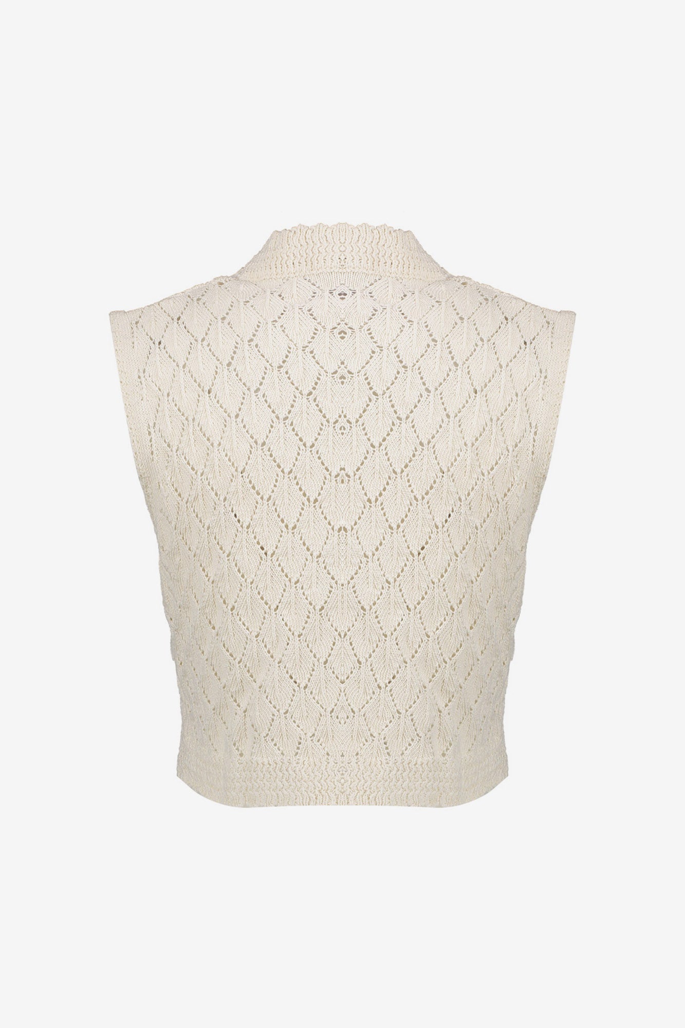 Geisha dames gilet ajour brei