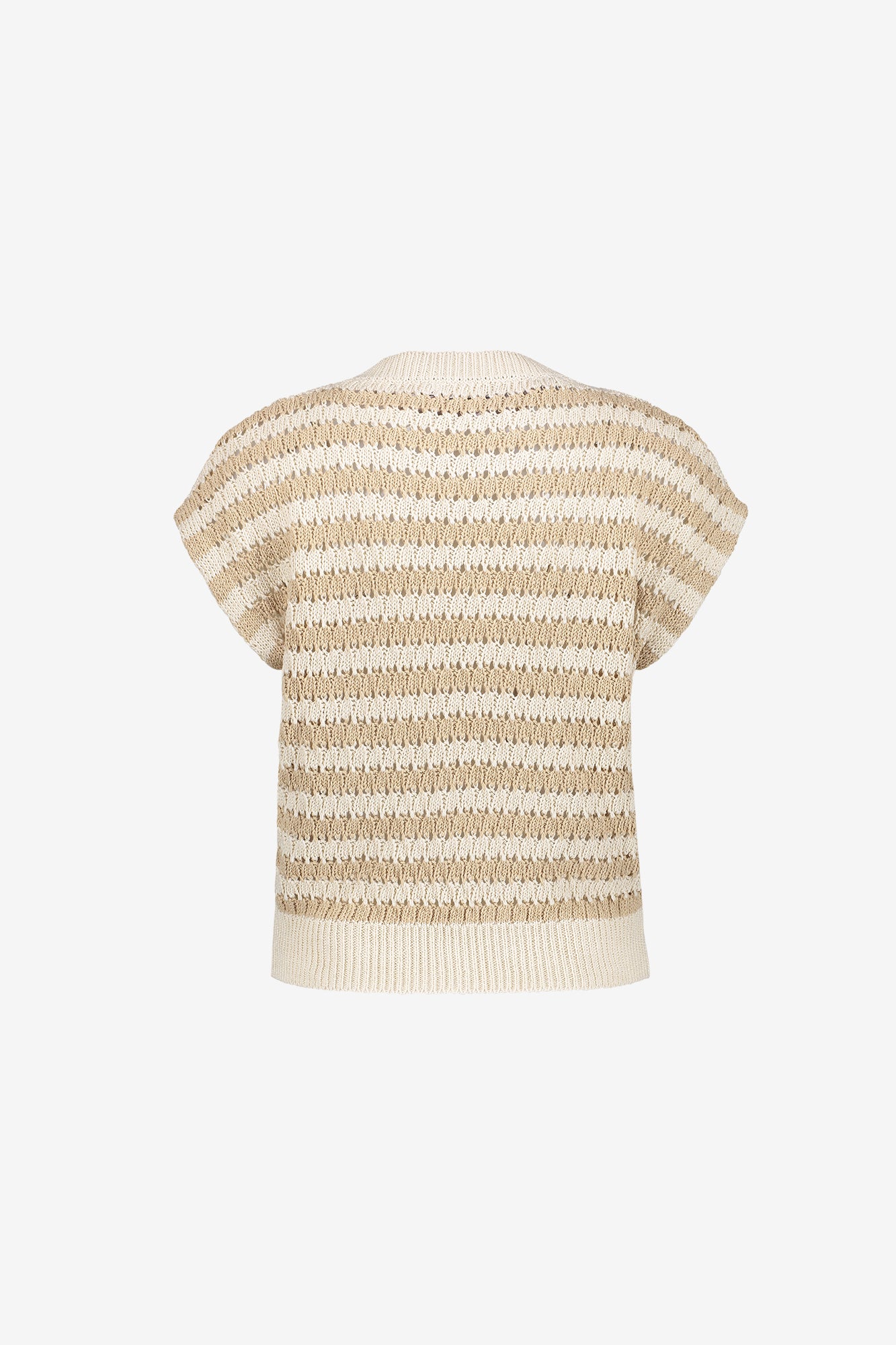 Geisha pullover met streeppatroon