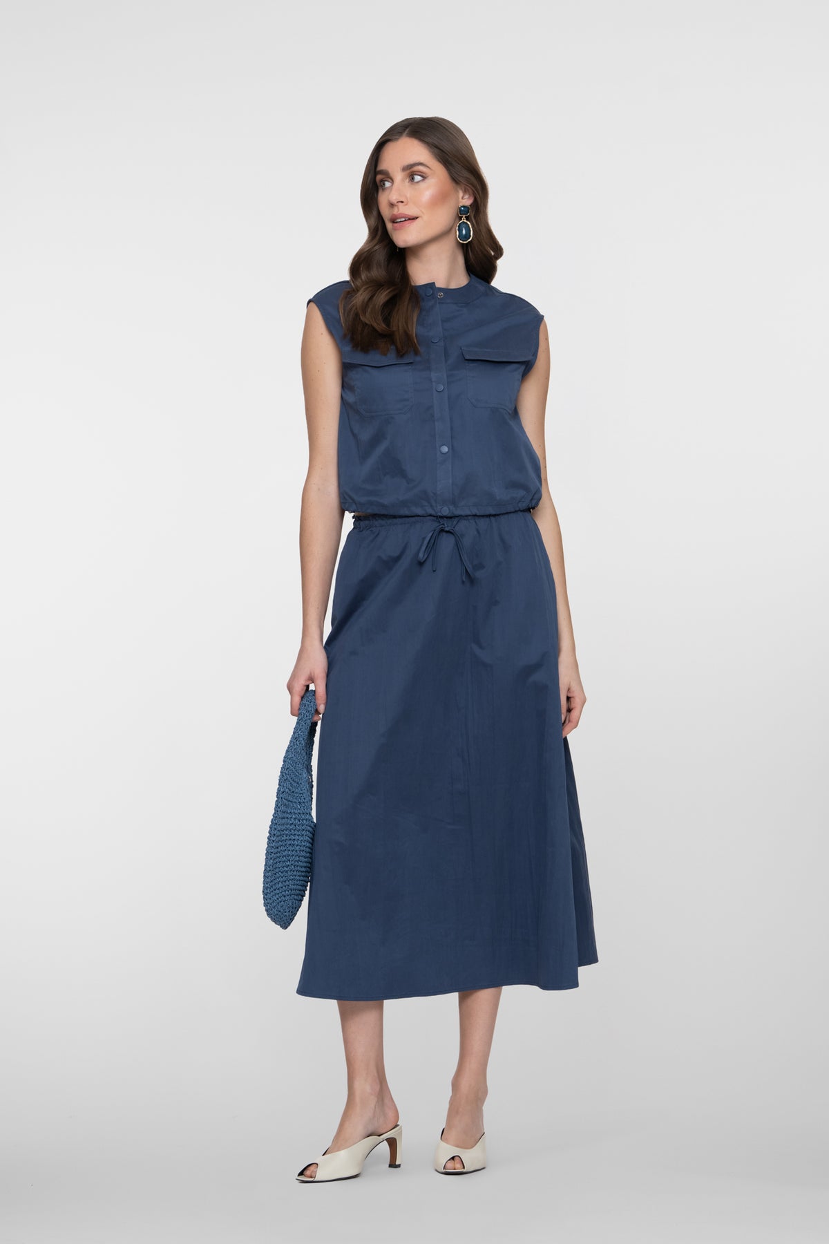 Geisha parachute blouse mouwloos – Shop de look