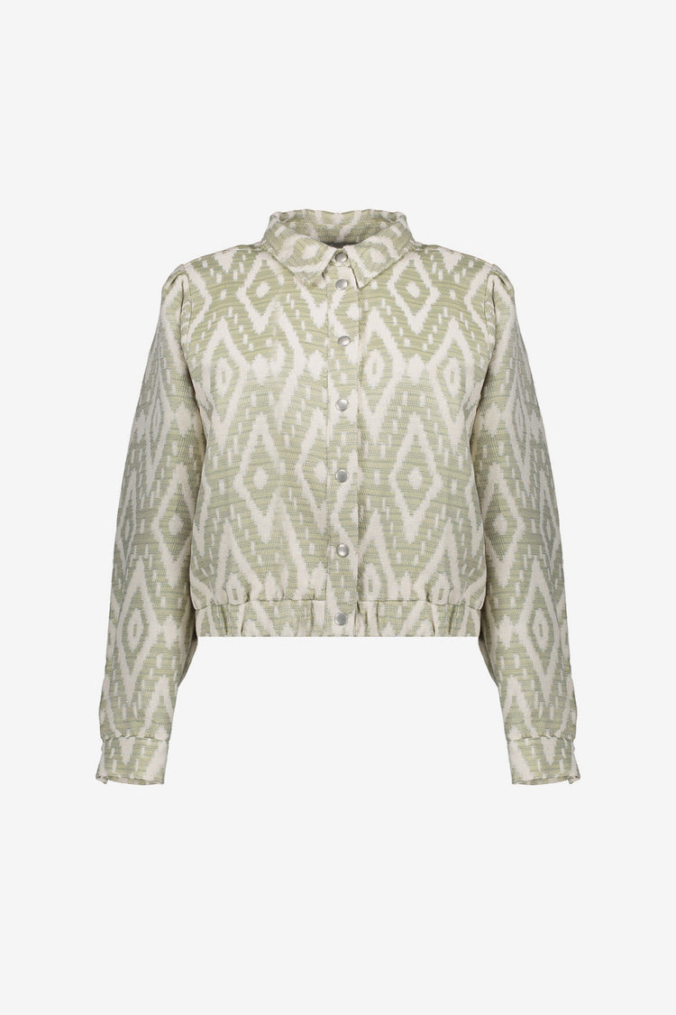 Geisha jasje met Ikatprint