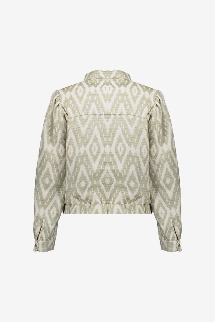 Geisha jasje met Ikatprint