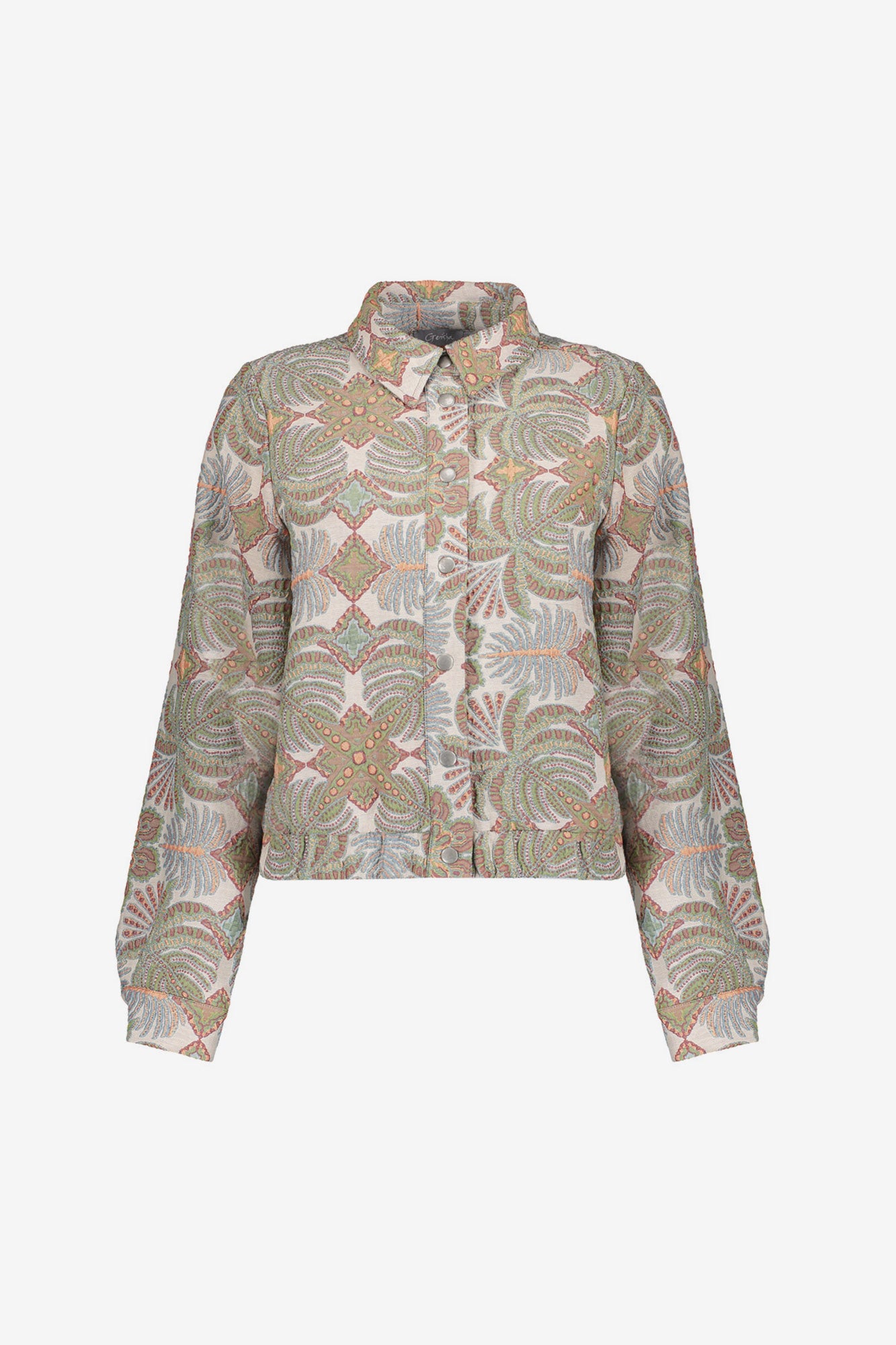 Geisha jasje met botanische print