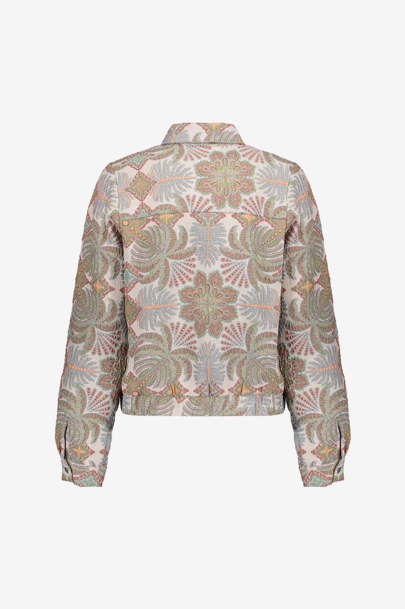 Geisha jasje met botanische print