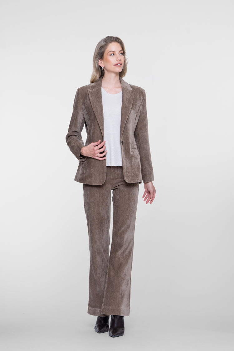 Geisha blazer met klassieke reverskraag