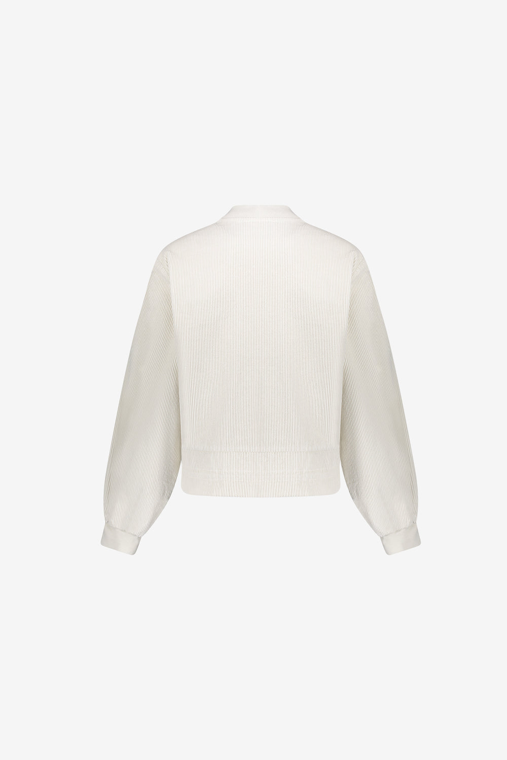 Jacket met rib cord
