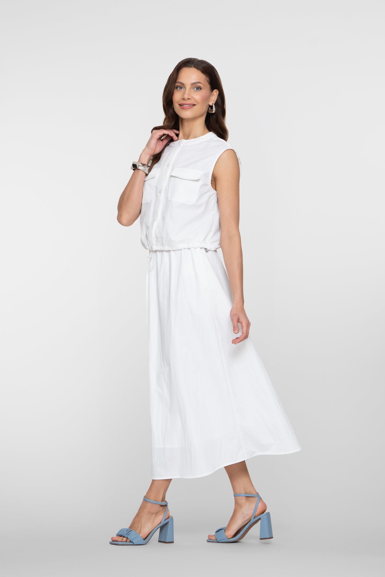 Geisha parachute midi rok