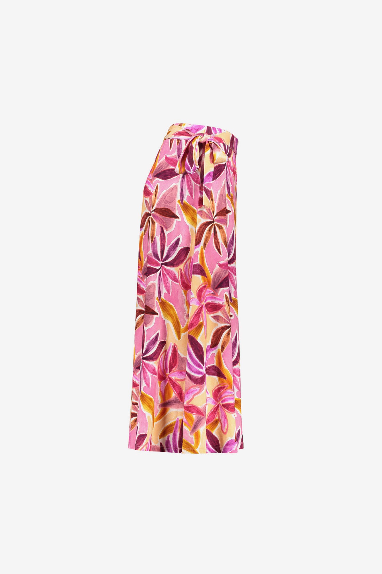Geisha midi rok met strikdetail