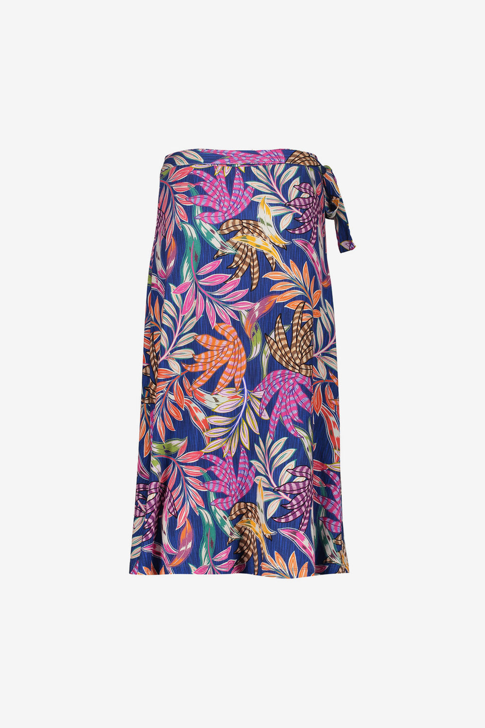 Geisha midi rok met strikdetail