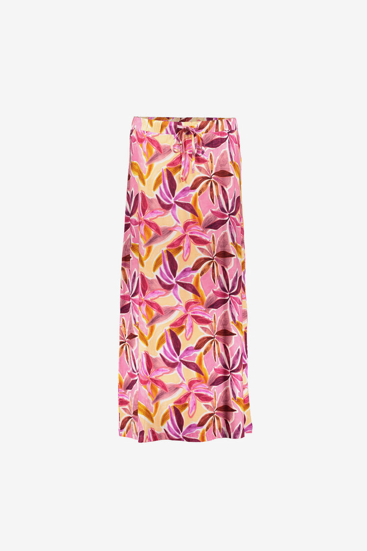 Geisha maxi rok met strikceintuur