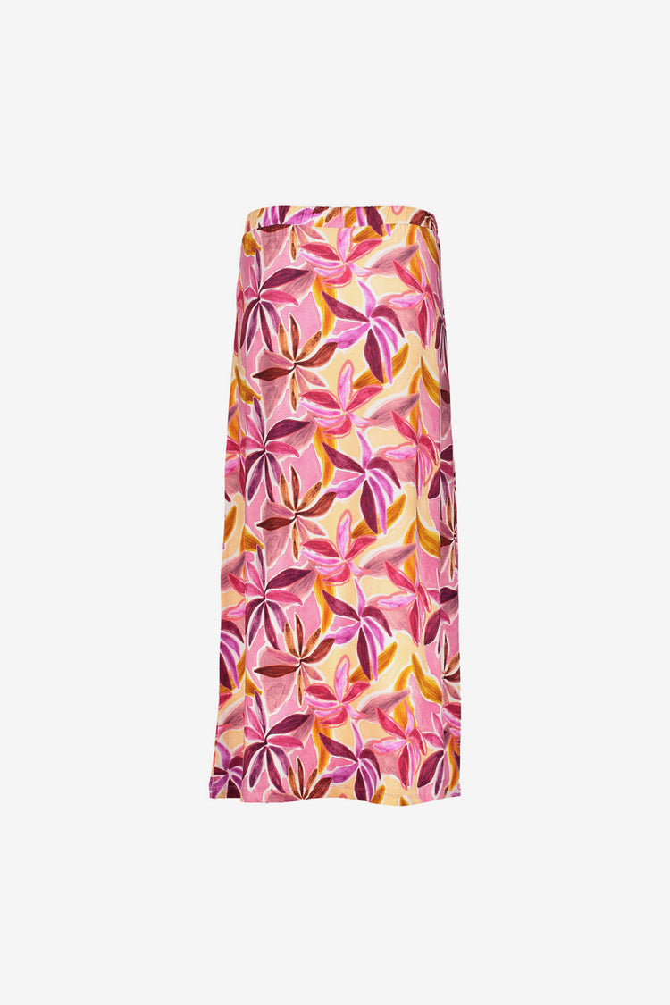 Geisha maxi rok met strikceintuur