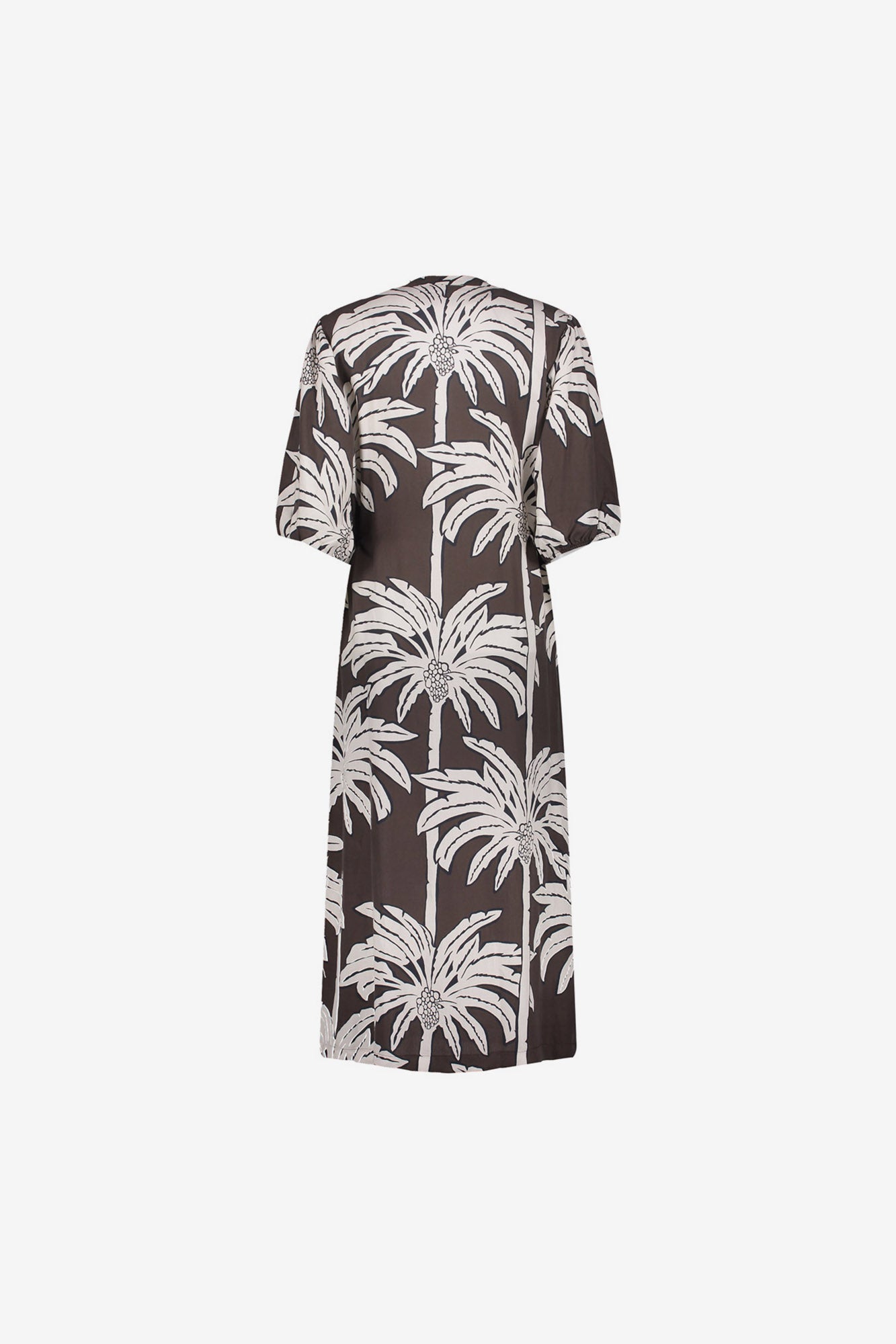 Geisha maxi jurk met palmprint