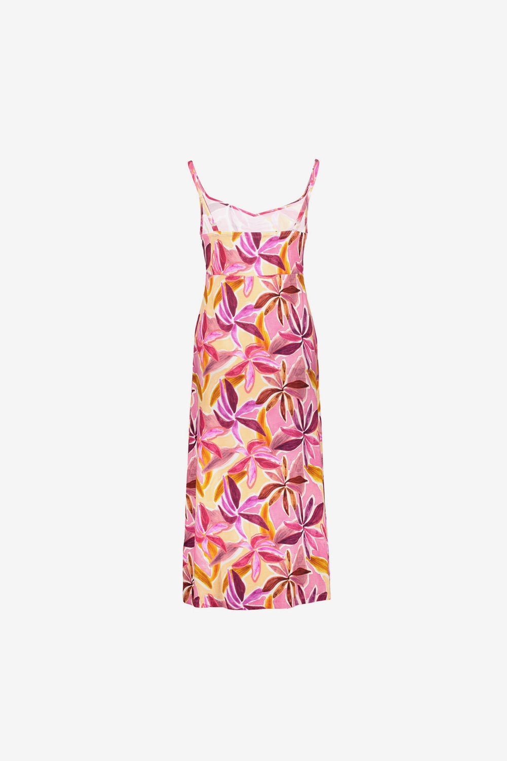 Geisha jurk met tropische print