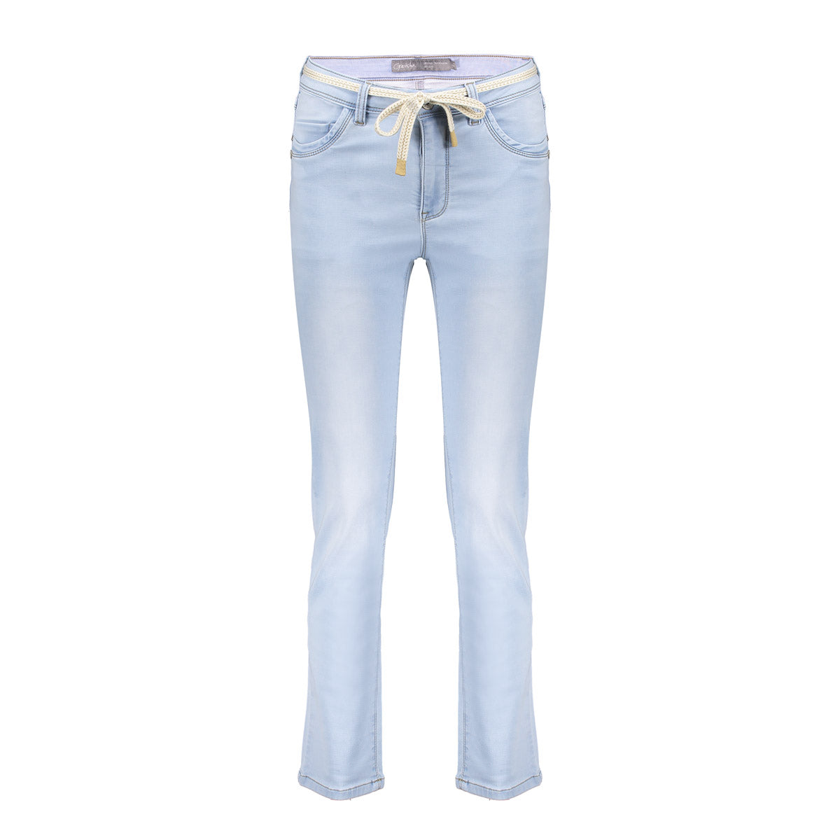 Geisha spijkerbroek bleached denim