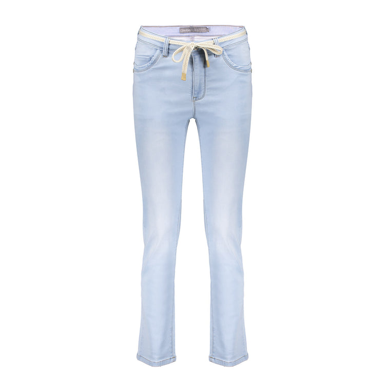 Geisha spijkerbroek bleached denim