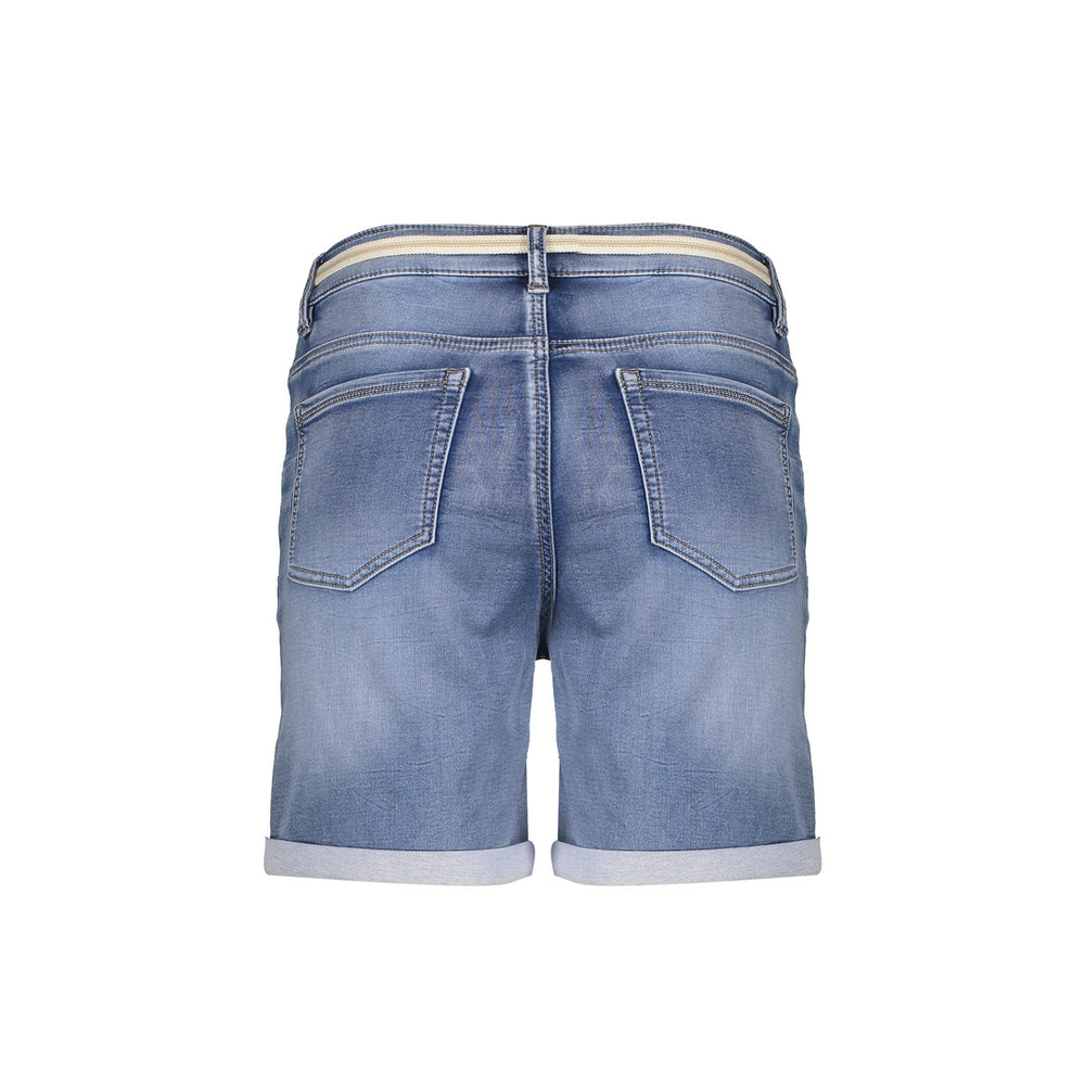 Geisha denim shorts mid blue denim