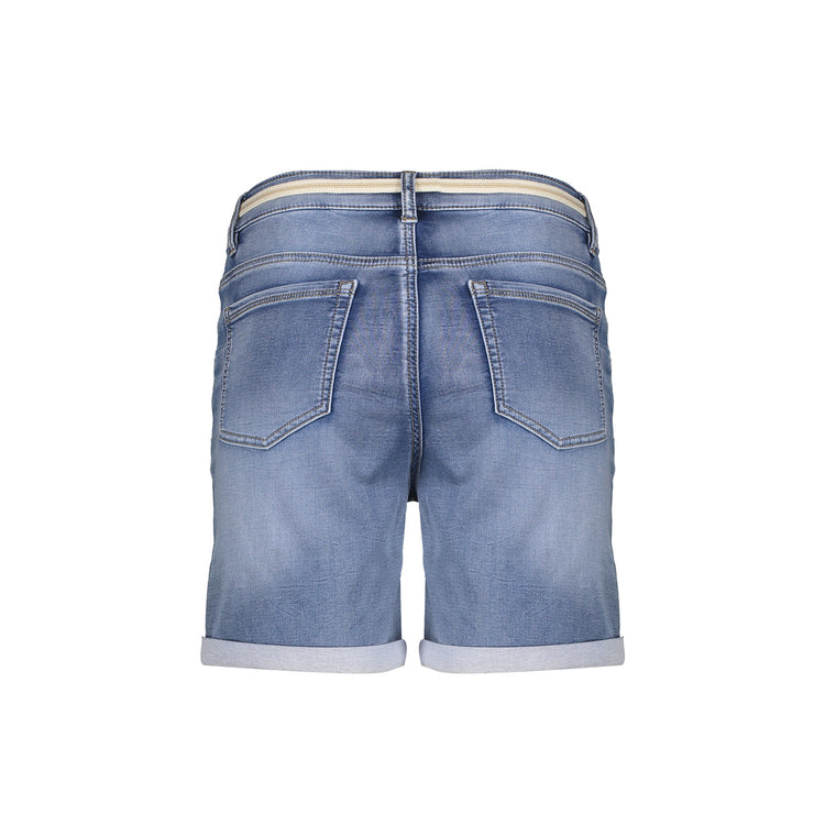 Geisha denim shorts mid blue denim