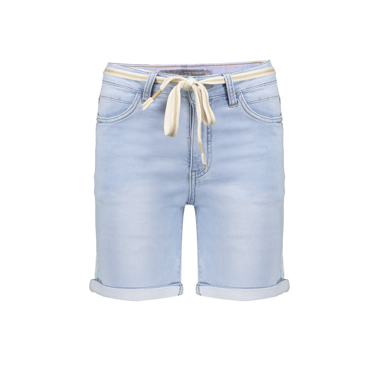 Geisha dames denim short bleached denim