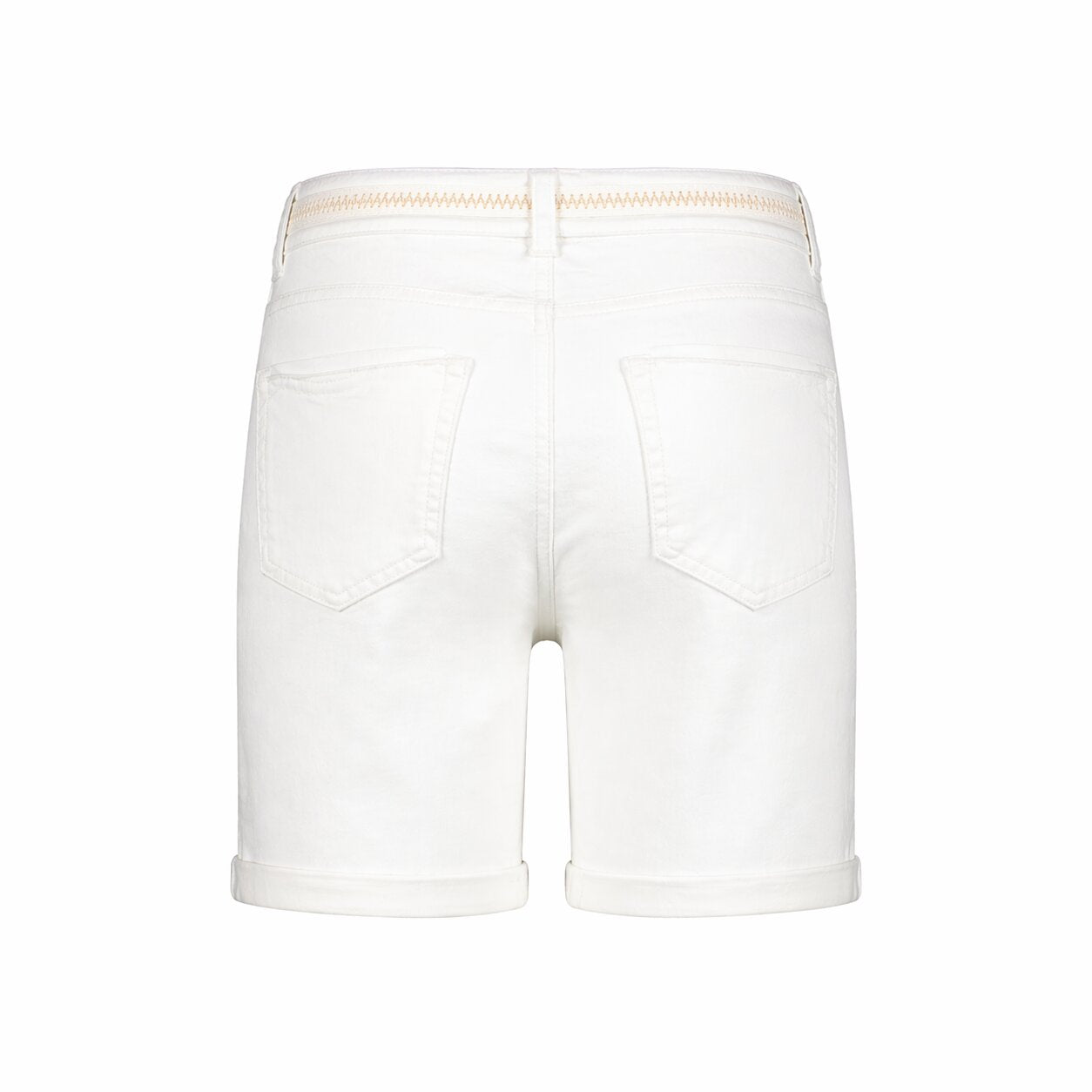 Geisha denim short off-white